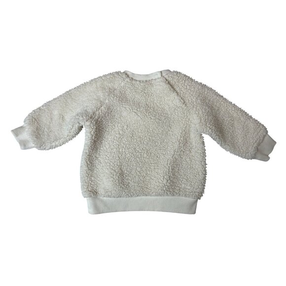 H&M Baby Bear Fleece Sweatshirt & Pants Set Size 6M - Picture 3 of 9